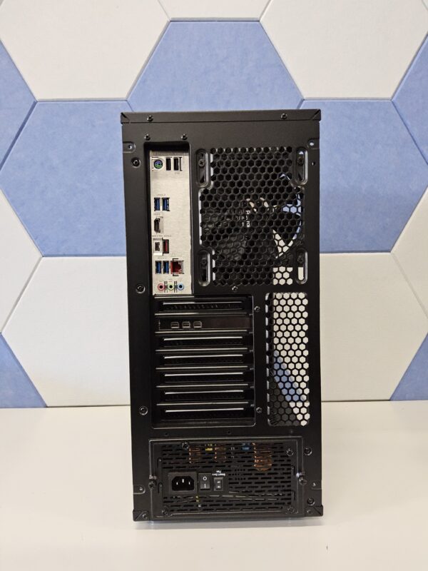 2025 C1000 - Intel Core i5 14400F, Nvidia Quadro T400 4GB, 64GB DDR4 System RAM, 500GB NVMe SSD, 850 Watt Gold Modular Power Supply - 11 Home, 30 days Parts & Lifetime Tech Support Warranty - 2505x428 - 4 Monitor Support - Workstation Suitable for Trading or CAD with light to moderate 3D - Image 3
