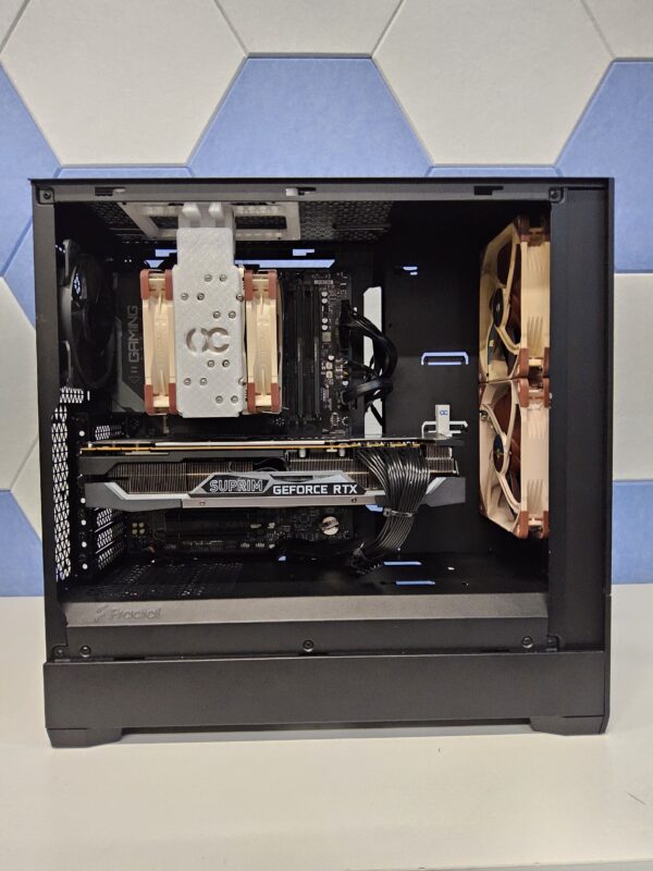 2024 C2000 - Intel Core i9 14900KF, Nvidia RTX 3090 24GB vRAM, 64GB DDR5 System RAM, 1TB NVMe SSD - Windows 11 Pro, 30 days Parts & Lifetime Tech Support Warranty - 2506X355 - Silent Workstation Suitable for Max Performance Heavy 3D, Rendering, Video Editing, and AI. Includes external BluRay Player/Writer