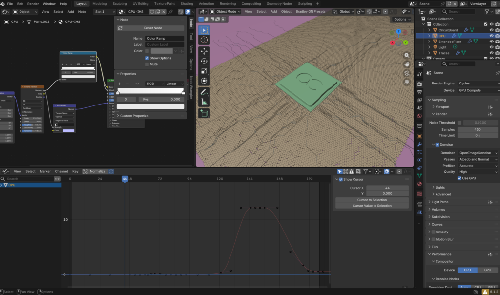 Blender Workflow Screenshot